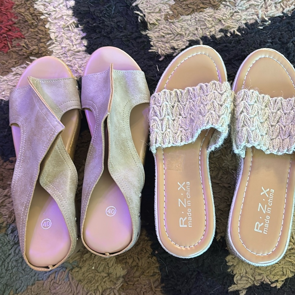 Woman’s shoes size 39&40 like new . Bundle